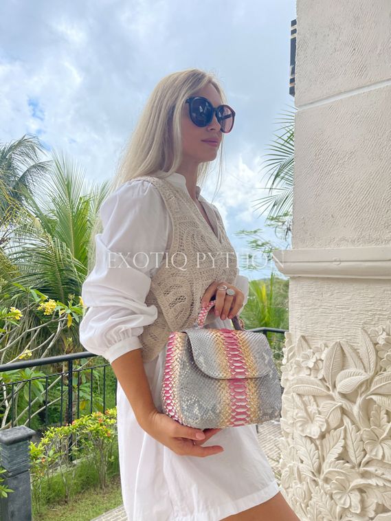 Сумка из кожи питона BG -363