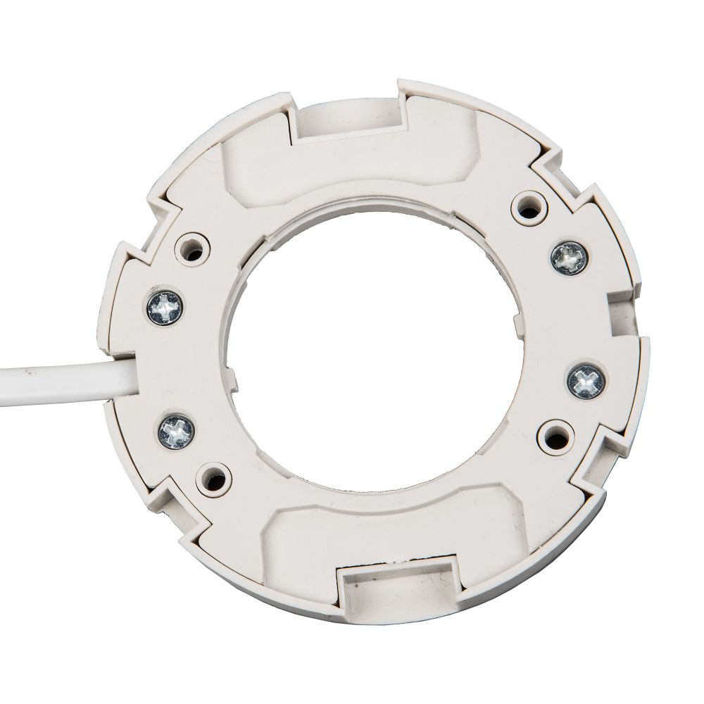 ULH-GX53-Plastic-10cm Патрон пластиковый для лампы на цоколе GX 53 с проводом длиной 10 см