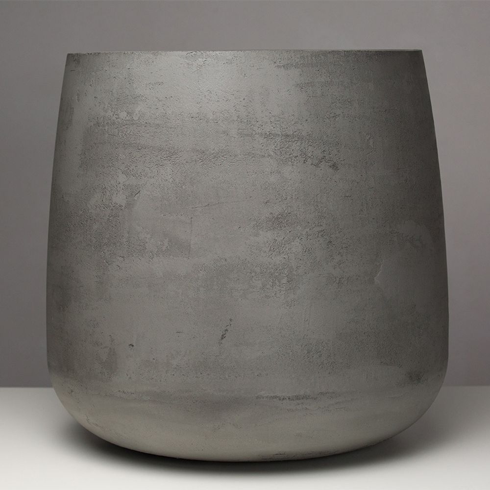 Кашпо CONE SMOKEY BLUE D50 H54