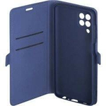 Чехол с флипом для Samsung Galaxy М32 (4G) blue DF