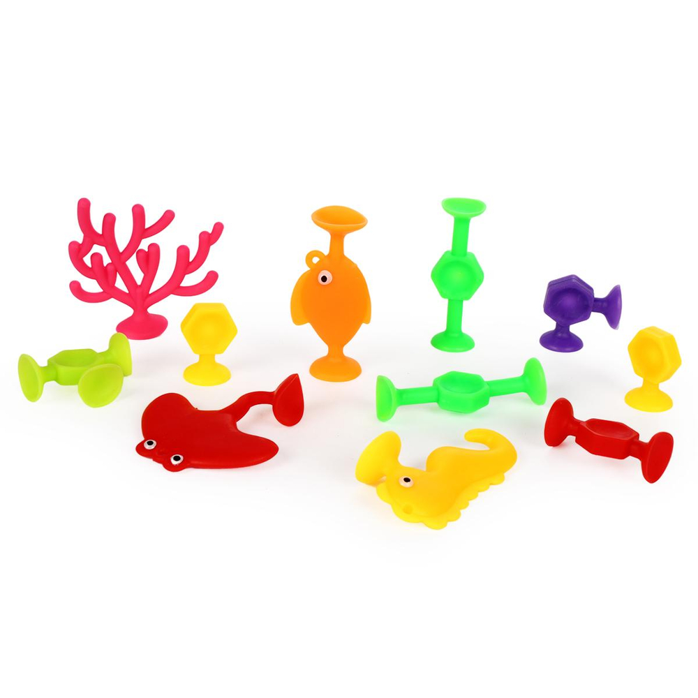 Набор игрушек-липучек 11 шт, пакет с-40873