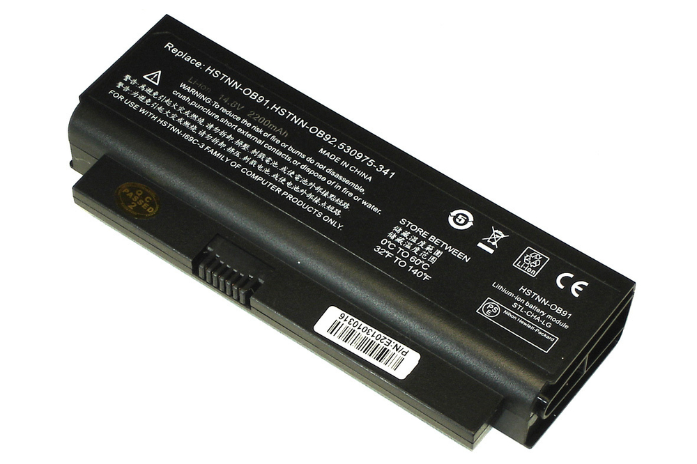 Аккумуляторная батарея для ноутбука HP ProBook 4310S (HSTNN-OB91) 14.4V 2600mAh OEM черная