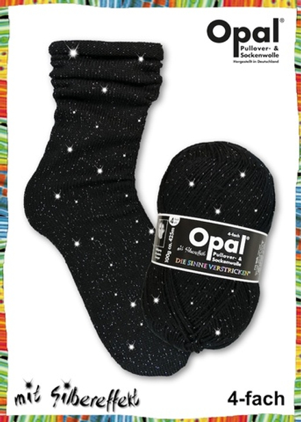 solids с люрексом, черный 11071