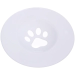 Миски пластиковые на подставке 2шт с дозатором под бутылку «МУРОЧКИН», цвет небесный, 22*40*14*13см/250мл