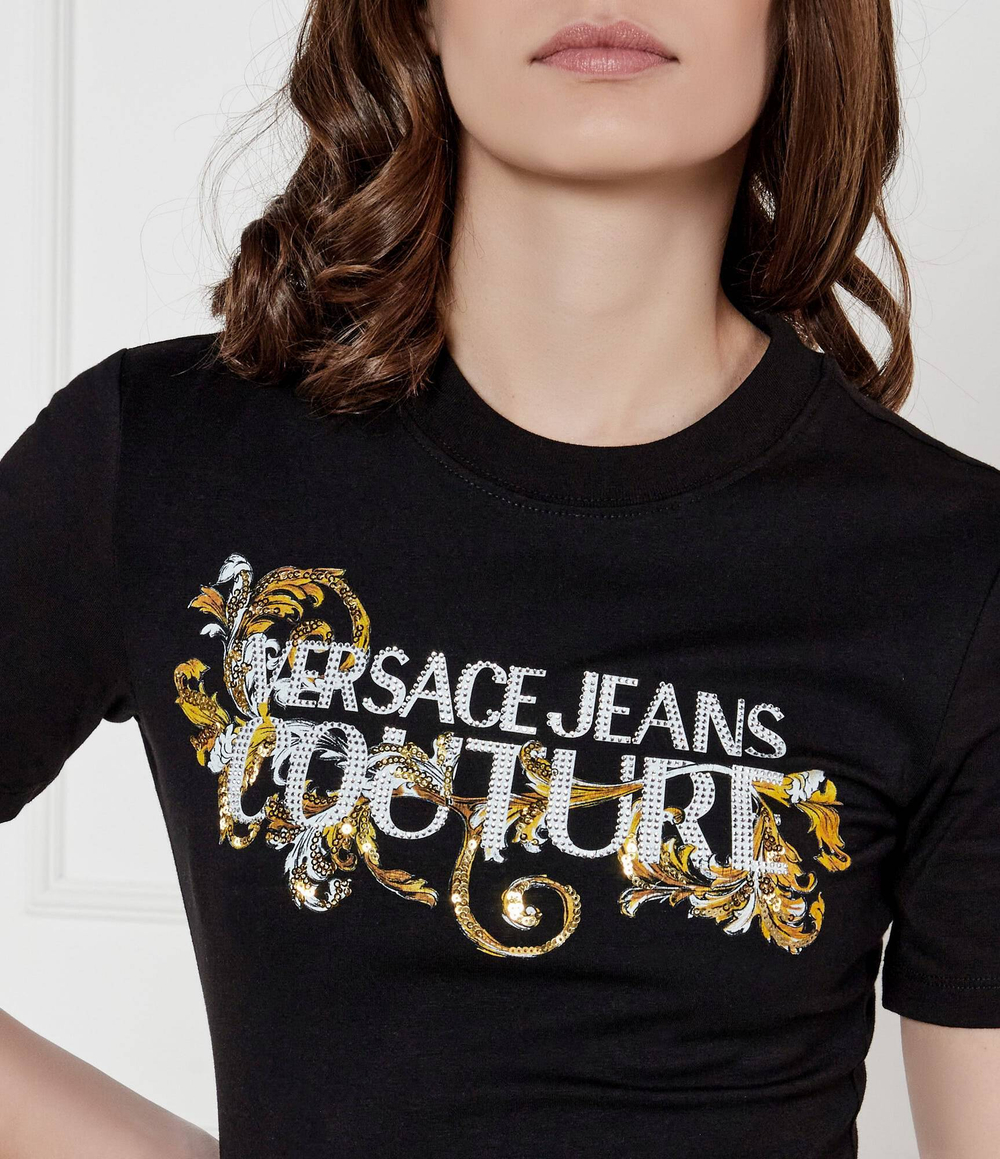 Платье Barocco Versace Jeans Couture - черный(78HAOC06CJ02C)