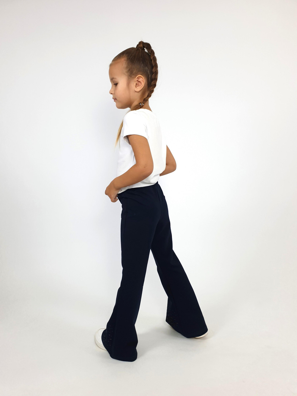 17-17-6 Брюки для девочки Luneva