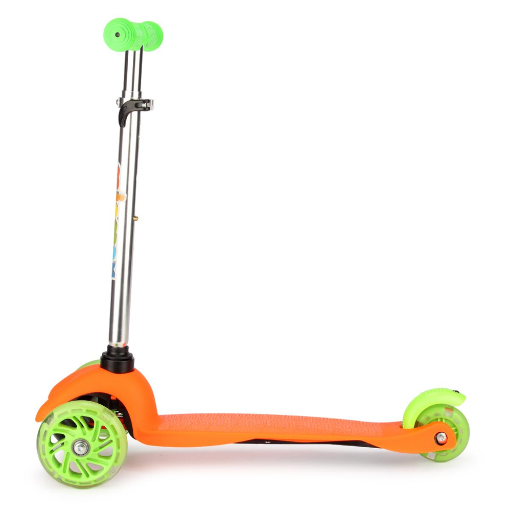 Самокат 3х кол.55см,макс.высота ручки62см,колесаPUсвет,макс.вес45кг