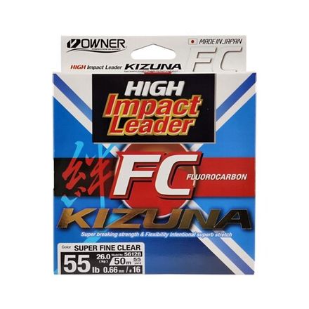 OWNER Леска Kizuna FC super clear 50м 0.66мм 25.95кг