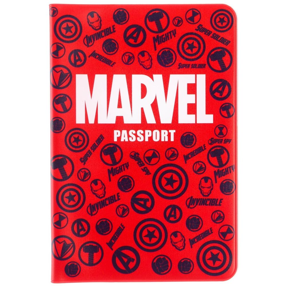 Обложка на паспорт &quot;MARVEL&quot;