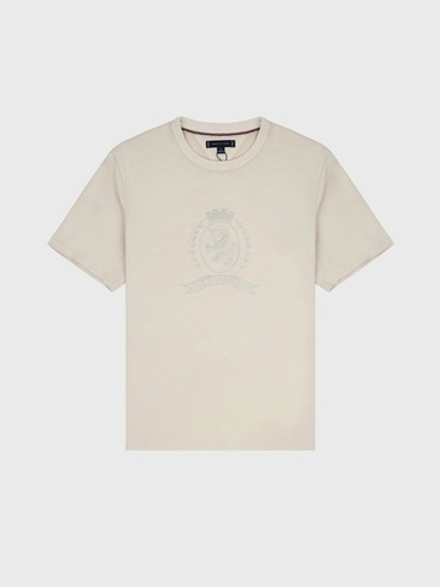 Футболка Tommy Hilfiger Laurel Leaf Logo Garment- Dyed Casablanca