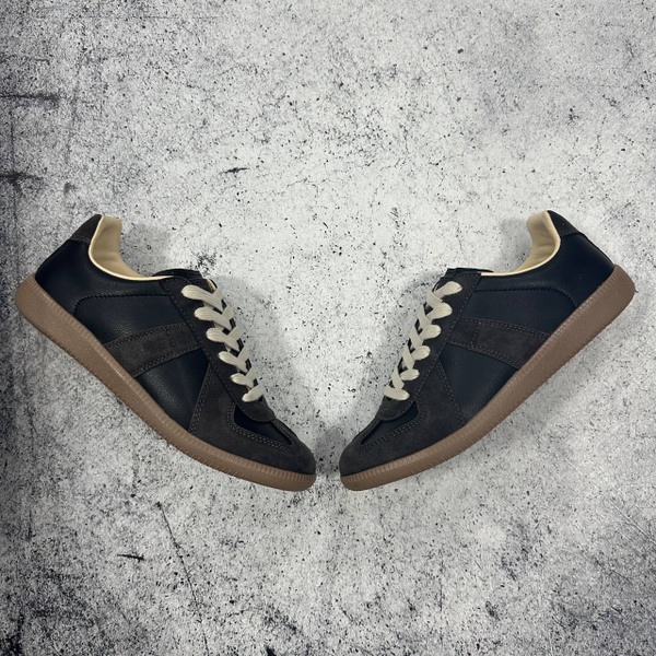 Кроссовки Maison Margiela Paris dark brown\black