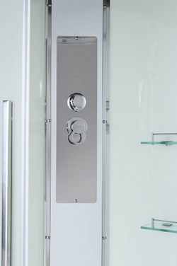 Душевая кабина AvaCan (АваКан) EM5080 с высоким поддоном, 80х80х220