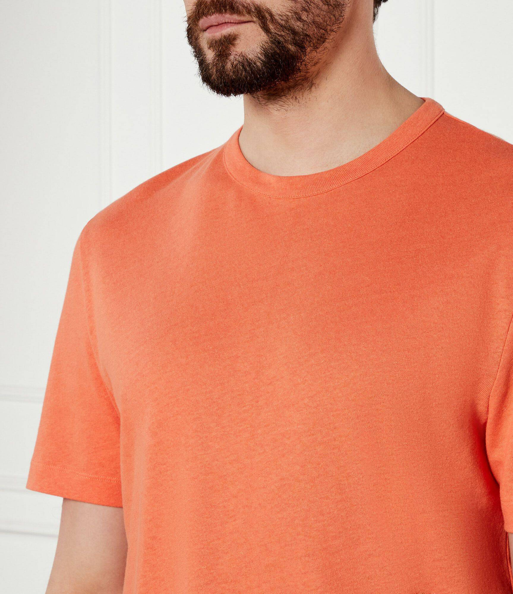 Футболка H-Taut 28 BOSS BLACK - оранжевый(50537498)