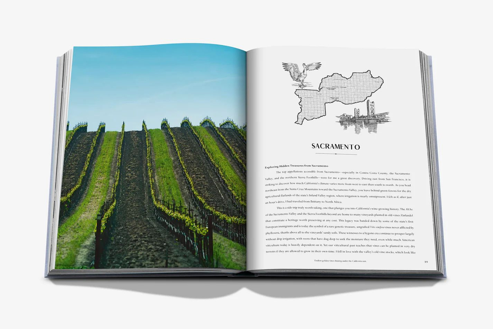 Книга на английском языке Assouline WINE & TRAVEL UNITED STATES OF AMERICA