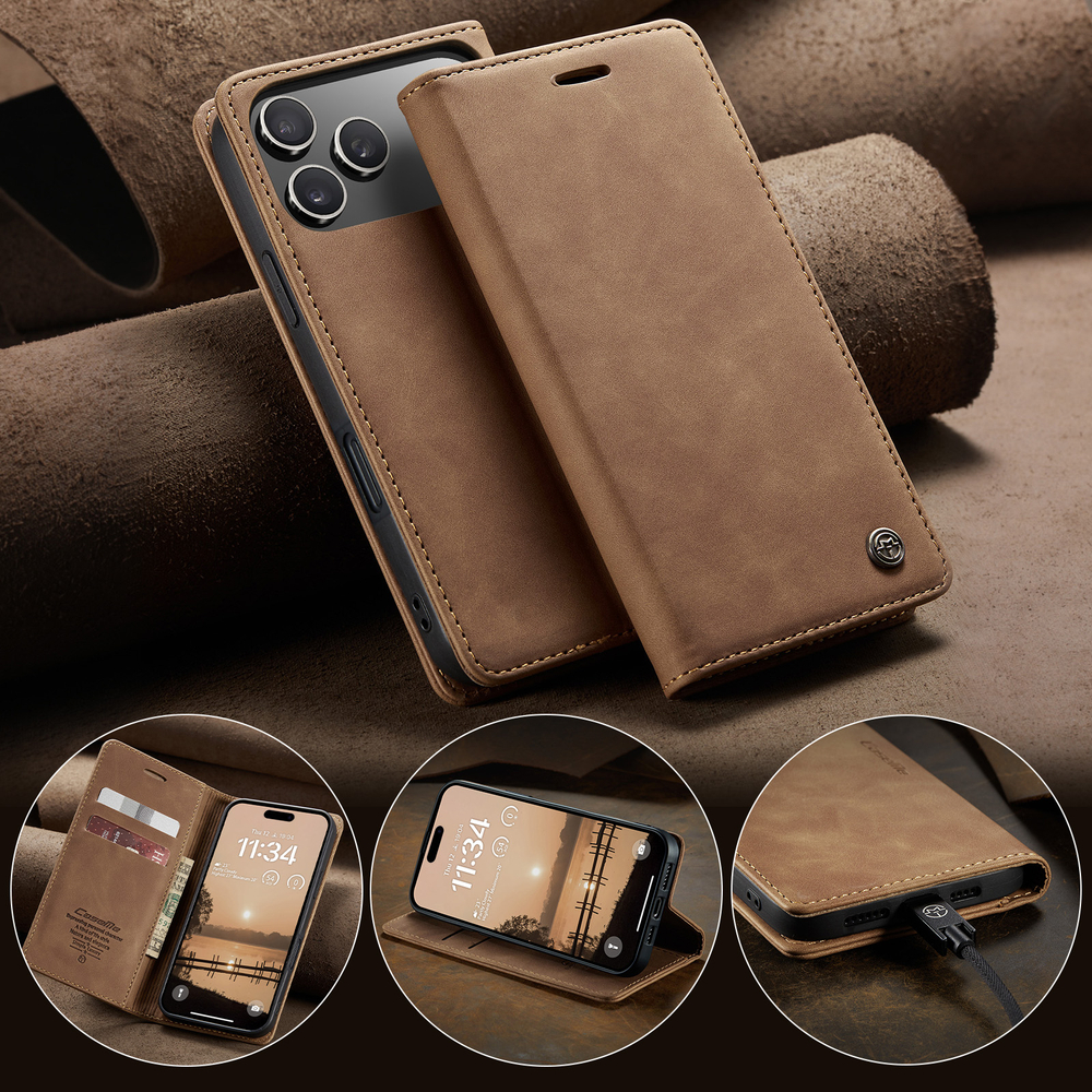 Чехол-книжка CaseMe Matte iPhone 17 Pro Max