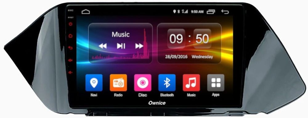 Магнитола для Hyundai Sonata 2020+ - Carmedia OL-1771 QLed, Android 10/12, ТОП процессор, CarPlay, SIM-слот