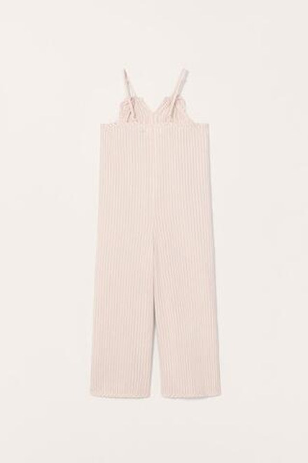 ZARA КОМБИНЕЗОН В ПОЛОСКУ - LIMITED EDITION, ЭКРЮ
