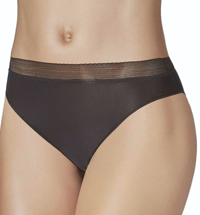 Трусики-слип со средней линией талии Delight Trim (Размер: XL) (Цвет: черный)