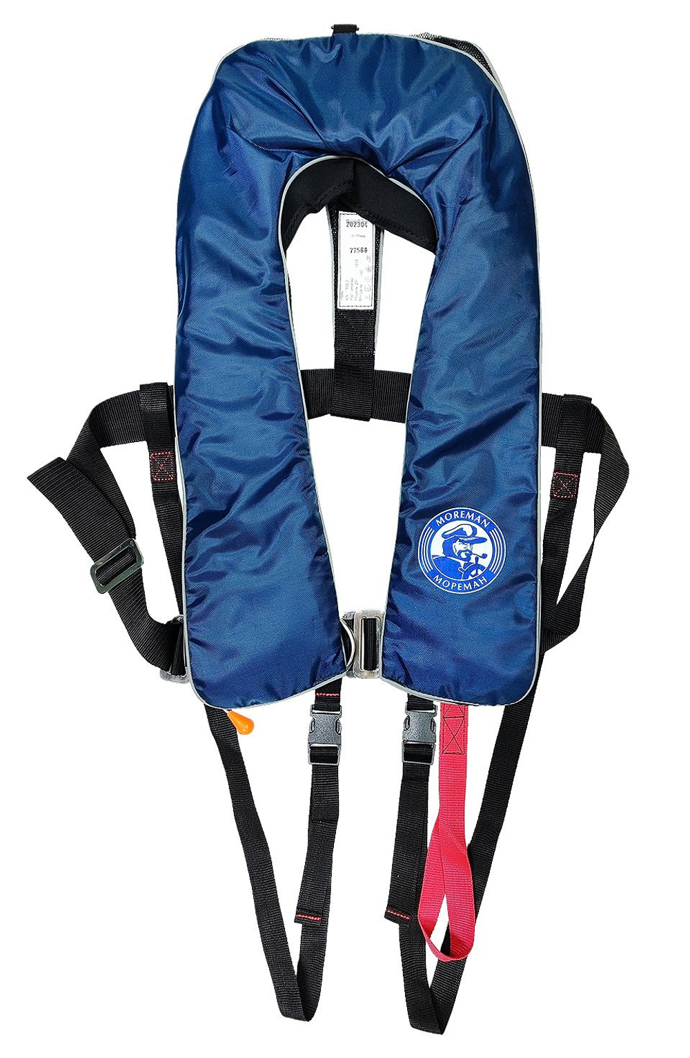 Жилет надувной автоматический "Мореман Комфорт", 150 N, синий (10268832)