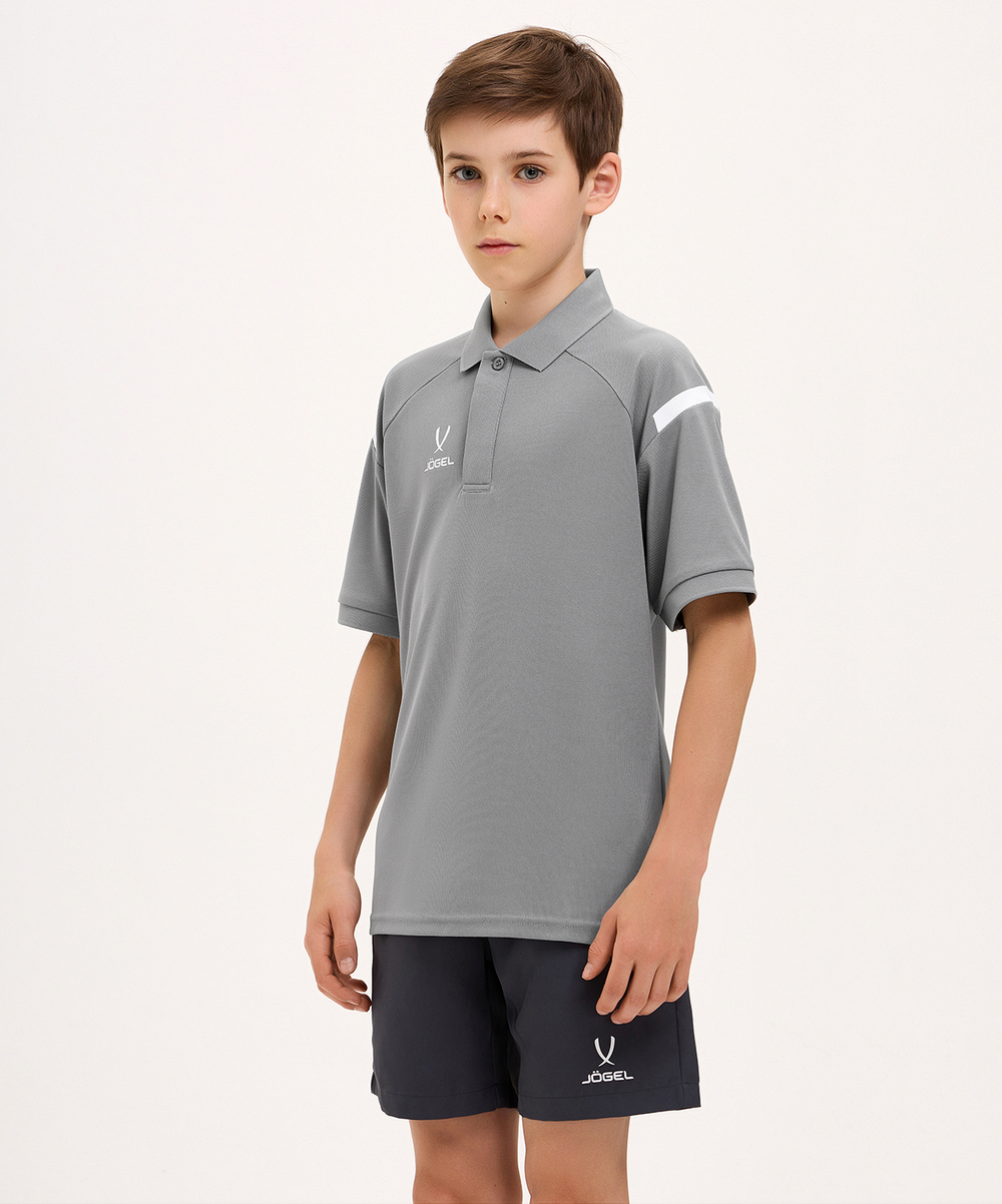 Поло CAMP 2 Poly Polo, серый