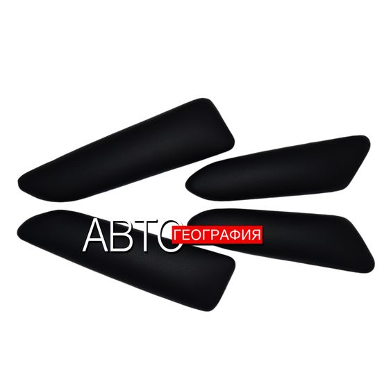 Мягкие накладки на ручки дверей Volkswagen Polo (2010-2020) седан из экокожи