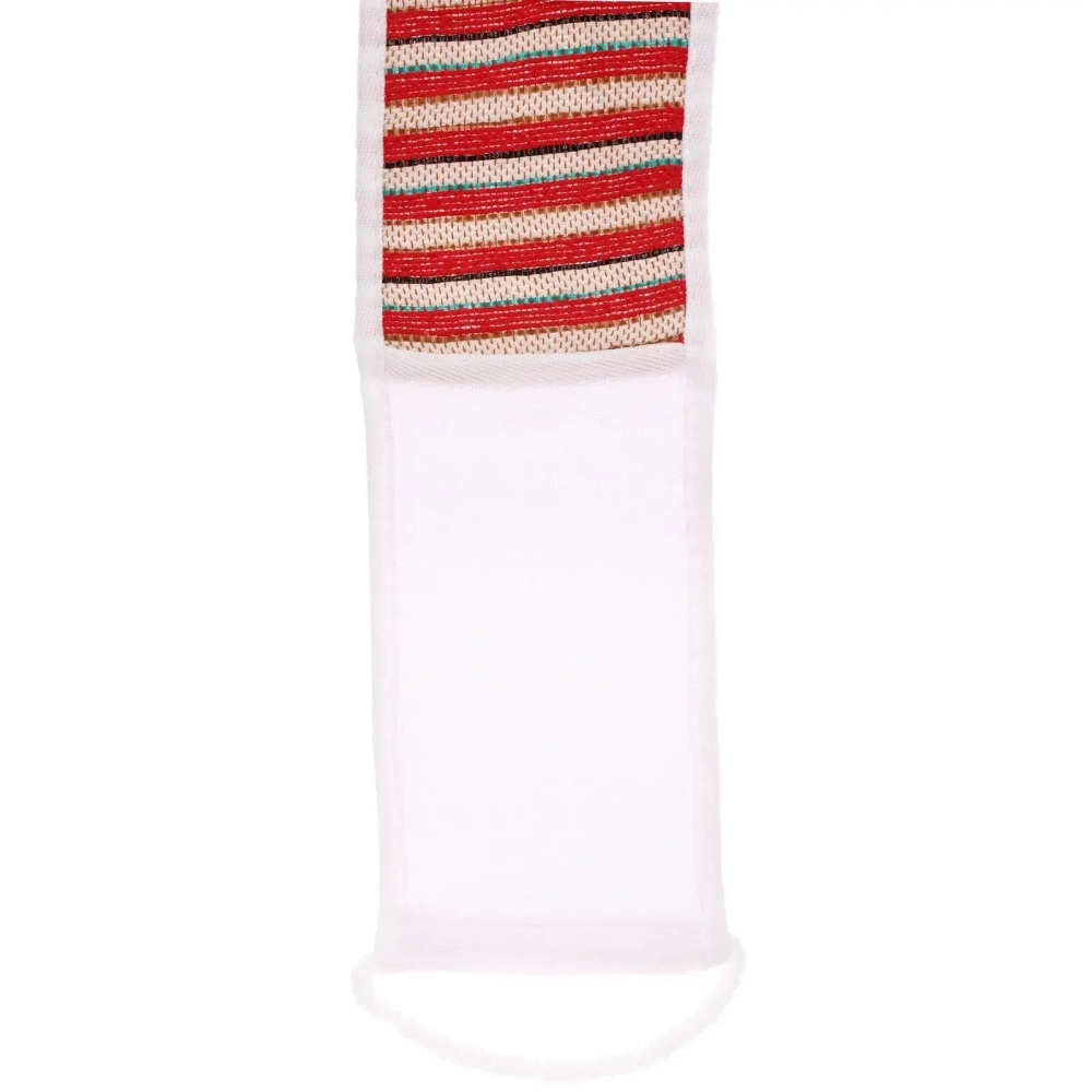 Мочалка для тела «ULTRAMARIN Мatrix», комбинированная, цвет белый, 70*12см