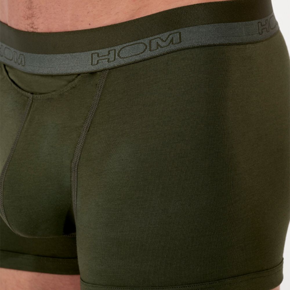 Мужские трусы боксеры хаки HOM HO1 35-9520-00DK