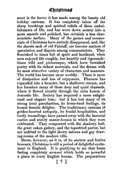 Christmas sketches | Washington Irving