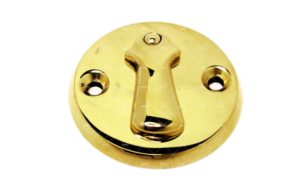 Латунная ключевина круглая с шторкой от производителя купить