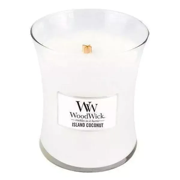 WoodWick Island Coconut - Ароматическая свеча 85г