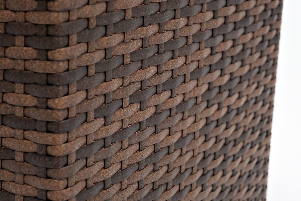 Лунго, кашпо для цветов большое плетеное