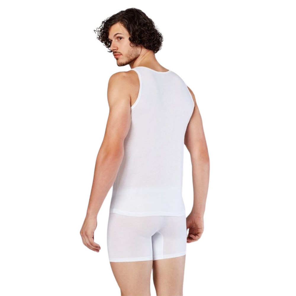 Мужская майка plus size Doreanse Cotton Premium (Размер: 4X) (Цвет: черный)