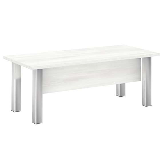 Yalta Стол руководителя M-LT.D-20.1 Снежная Патина/Нержавеющая Сталь 2000*900*750