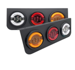 Светодиодный стоп-сигнал для прицепа грузовика / Задние фары грузовые LED 12-24V 2 шт.