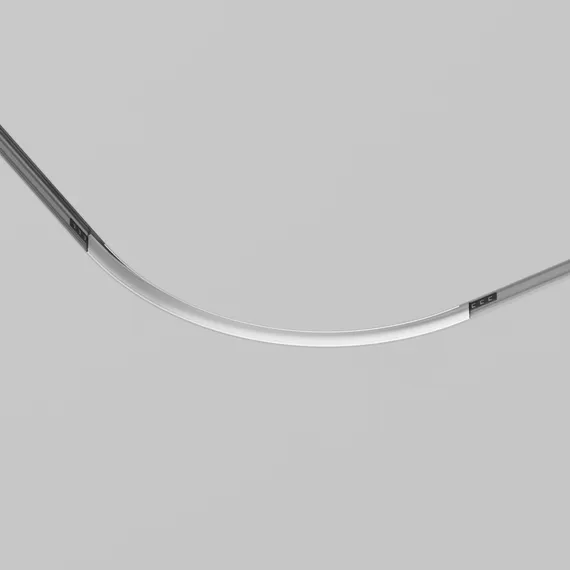 Коннектор радиусный R300 Exility встраиваемый под ГКЛ 12,5 мм, белый Technical tra044-angle.12w