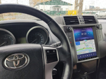 Магнитола для Toyota Land Cruiser Prado 150 2013-2017 - Teyes TPRO 2 монитор 9.7" в стиле "Тесла" на Android 10, 4G SIM-слот