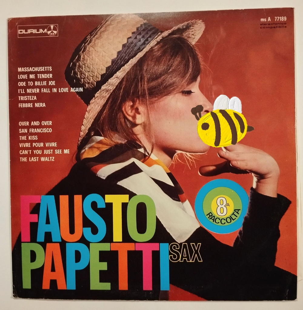 Винтажная виниловая пластинка LP Fausto Papetti 8a Raccolta (Italy 1968)