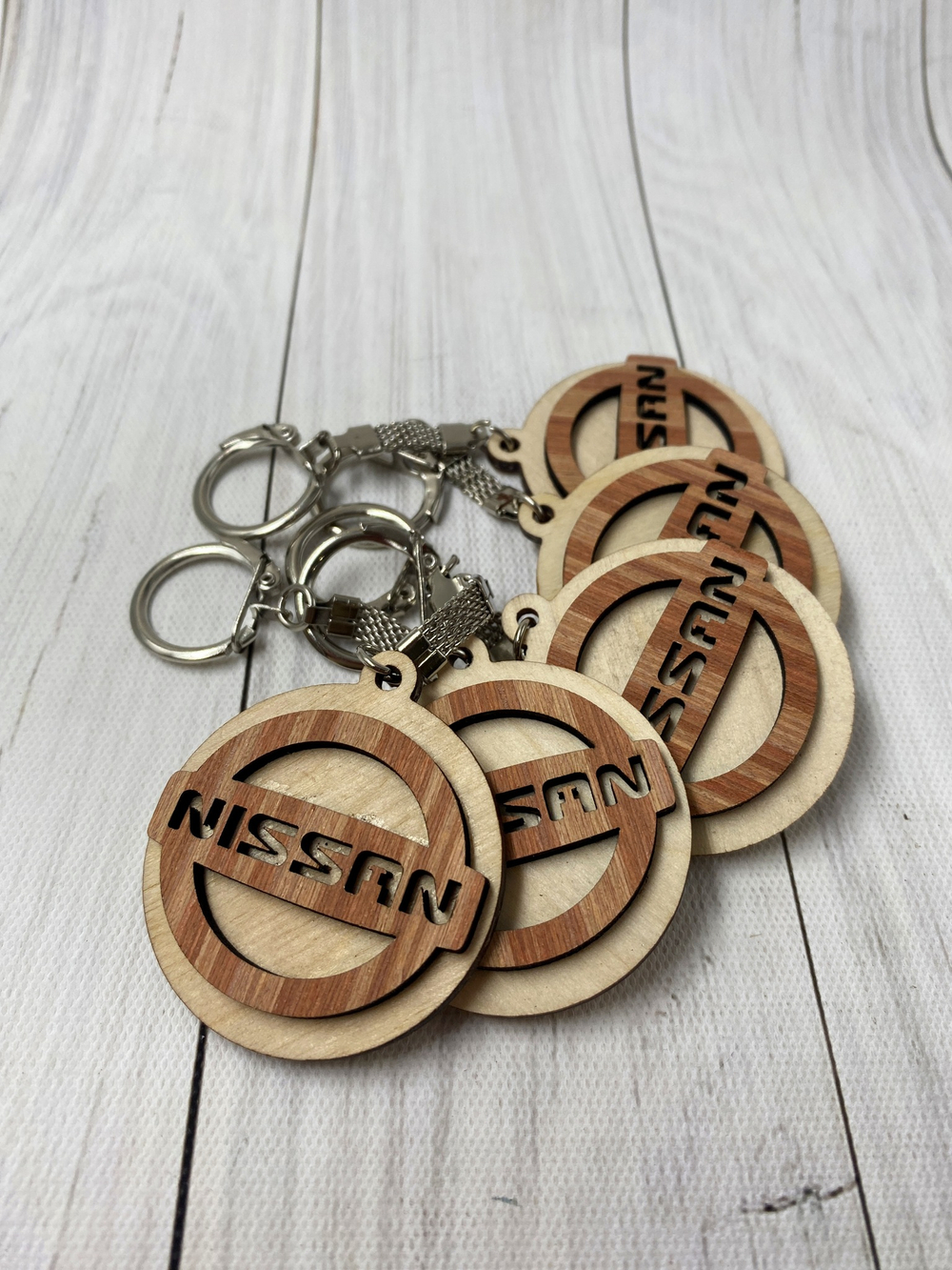 брелок фанера автомобильный