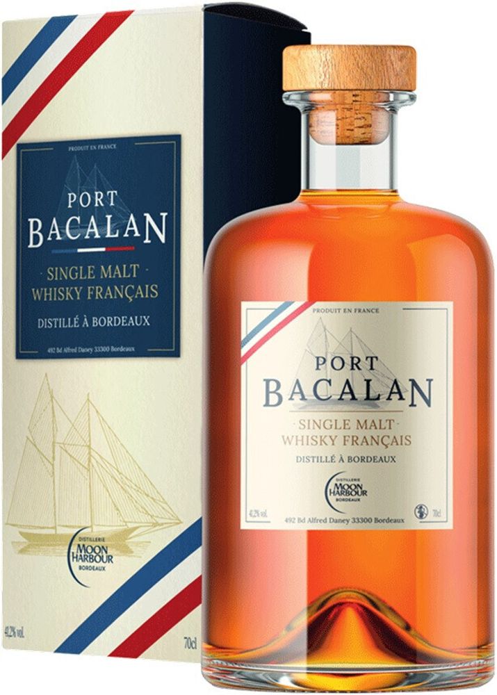 Виски Port Bacalan Single Malt gift box, 0.7 л.