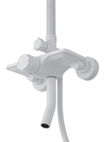 Душевая система WONZON & WOGHAND CLICK, Белый матовый (WW-N3S962-MW)