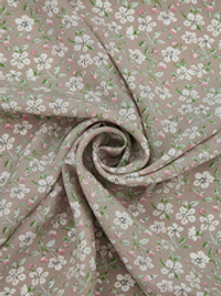 Ткань штапель набивной, 100-105 гр/м2, ш. 142 см