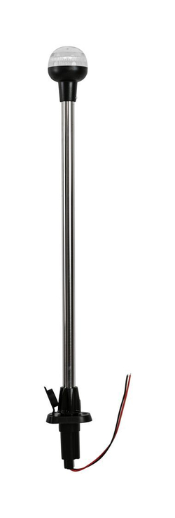 Огонь топовый на стойке 24" светодиодный 12 В