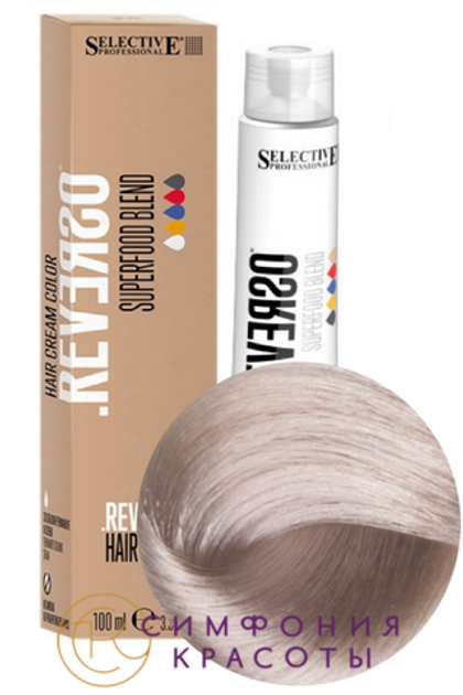 10.1 "Reverso Hair Color"Экстра светлый блонд пепел 100мл