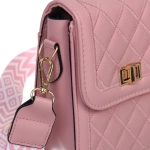 Сумка женская через плечо «Шанти», цвет пудровый, 19*6,5*13*3,5см (лейбл Ultramarine)