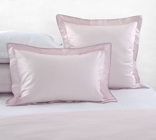 Евро комплект постельного белья Пудровый аромат сатин Legends