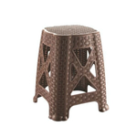 Табурет плетенный коричневый 06108