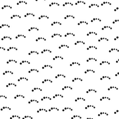 Arch from black dots.