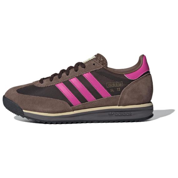 Кроссовки adidas originals SL 72 RS для скейтборда Низки Тем-кохейный/Юкайфуксия/Свет тем-земли Юнисекс