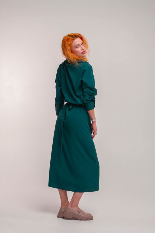 ПЛАТЬЕ NUMERO 4. PROF зеленое