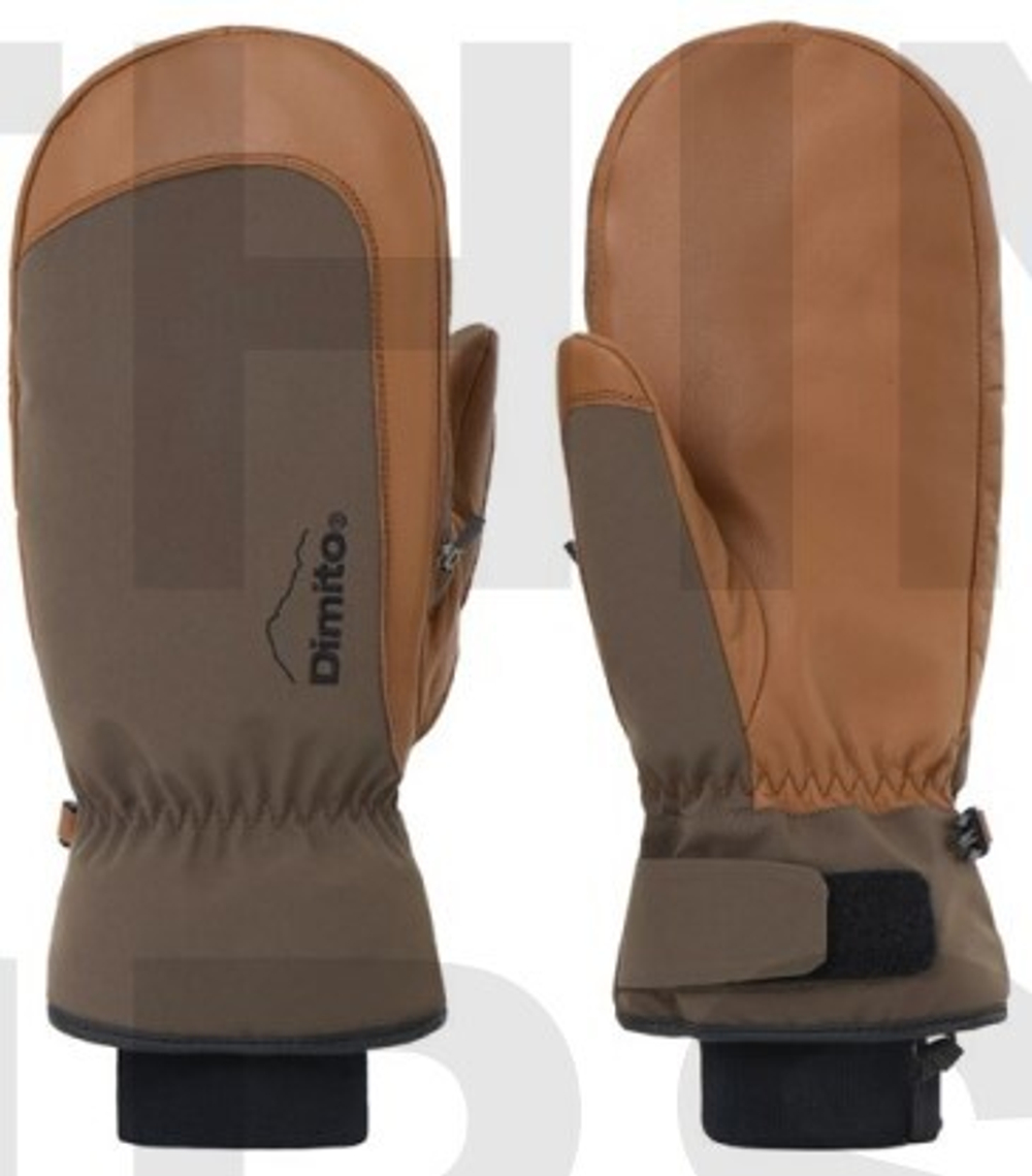 Варежки Dimito LEATHER 3-WAY OPEN MITTEN